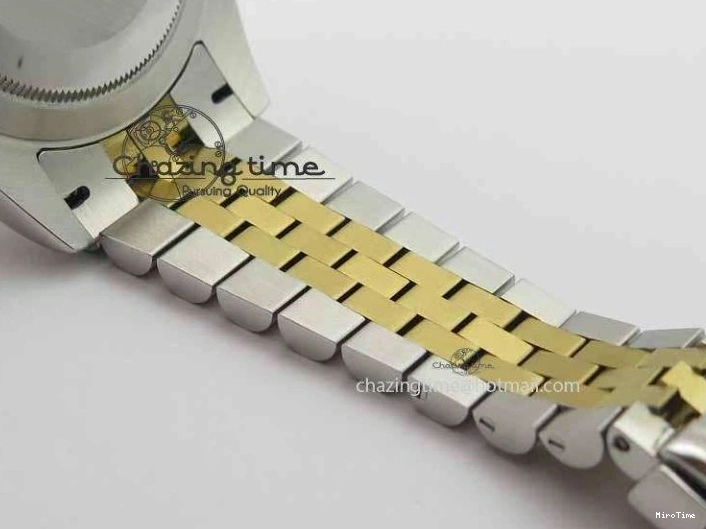 MiroTime 0324 DateJust II 41mm SS YG BP Maker Best Edition Black Roman Dial On Jubilee Bracelet A DailyWear 3665